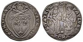 Giulio II 1503-1513
Giulio, Roma, AG 3.60 g.
Ref : MIR 562/3
TTB