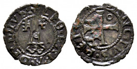 Leone X 1513-1521
Denaro, Avignone, ND, Mi 0.54 g.
Avers : LEO PAPA DECIMVS 
Revers : SANCTVS PETRVS 
Ref : MIR 648/3 (R), Munt. 97, Berman 734
 TTB. ...