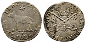 Adriano VI 1522-1523
Monetazione Anonima attrubuita a Papa Adriano VI
Grossetto da Soldi 3, Lovétta, Piacenza, AG 1.96 g.
Ref : MIR 774, Berman 788
TT...