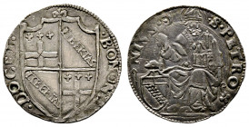 Clemente VII 1523-1534
Giulio, Bologna, AG 2.04 g.
Ref : MIR 832/6
SUP-FDC