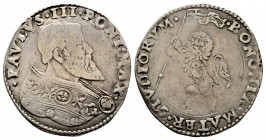 Paolo III 1534-1549
Bianco, Bologna, AG 5.33 g.
Ref : MIR 905/1
TTB