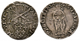 Paolo III 1534-1549
Terzo di Paolo, Piacenza, AG 1.73 g.
Ref : MIR 959
TTB/SUP