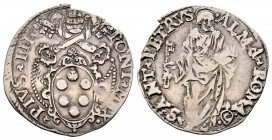 Pio IV 1559-1565
Giulio, Roma, AG 3.00 g.
Ref : MIR 1055
TTB+