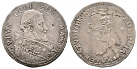 Pio IV 1559-1565
Bianco, Bologna, AG 4.80 g.
Ref : MIR 1070/1 (R)
Superbe