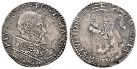 Pio IV 1559-1565
Bianco, Bologna, AG 4.68 g.
Ref : MIR 1070/1 (R)
TTB+