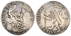 Pio IV 1559-1565
Bianco, Bologna, AG 4.75 g.
Ref : MIR 1070/1 (R)
TTB