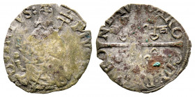 Pio V 1566-1572
Mezzo Grosso (Pieron), Avignon, Mi 1 g.
Ref : MIR 1102 (R), Munt. 41, Berm. 1132
TB Rare