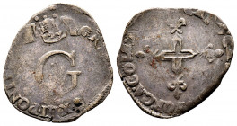 Gregorio XIII 1572-1585
Da 6 Bianchi (pinatelle), Avignon, AG 3.97 g.
Ref : MIR 1240 (R), Munt 341, Berm 1295
TB-TTB