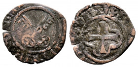 Gregorio XIII 1572-1585
Liard, Avignon, Mi 0.89 g.
Ref : MIR 1245 (R), Munt 347, Berm 1300
TB Rare