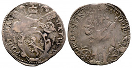 Sisto V 1585-1590
Sisto da 44 quattrini, Bologna, AG 3.31 g.
Ref : MIR 1357/2
TTB+