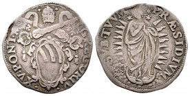 Gregorio XV 1621-1623
Testone, Roma, AG 9.30 g.
Ref : MIR 1622 (R)
TB-TTB