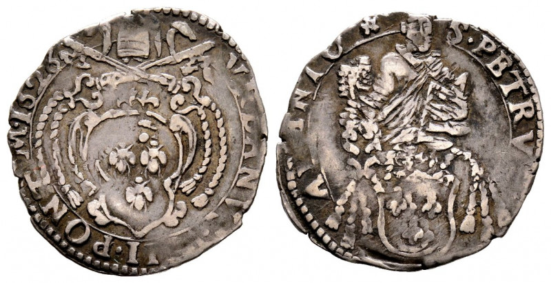 Urbano VIII 1623-1644
Barberino o Giulio, Avignon, 1626,AG
Ref : MIR 1744/4 (R...