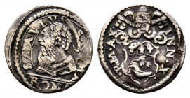 Innocenzo X 1644-1655
Mezzo Grosso, Roma, AN X, AG 0.62 g.
Ref : MIR 1798/2
TTB