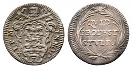 Innocenzo XI 1676-1689
Mezzo Grosso, ND, Roma, AG 0.73 g.
Ref : MIR 2040/4, Munt 221, Berm 2130, CNI 237
Superbe