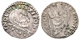 Innocenzo XI 1676-1689
Muraiola da 2 Bolognini, Bologna, AG 1.39 g.
Ref : MIR 2049/1, Munt 234, Berm 1520, CNI 87-103
TTB
