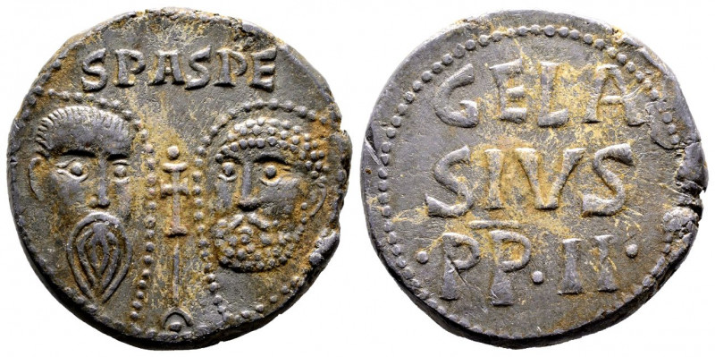 Gelasio II 1118-1119
Bolla Papale, ND, plomb 45.01 g.
presque Superbe. Très Rare...