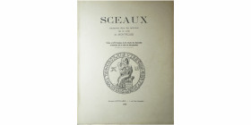 SCEAUX conservés dans les archives de la ville de Montpellier 
Texte et 492 dessins de M. Oudit de Dainville archiviste de la ville de Montpellier
ouv...