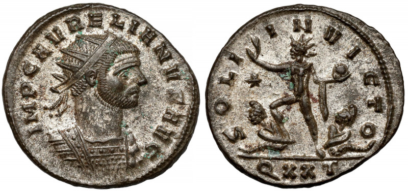 Aurelian (270-275 AD) Antoninian, Ticinum - ex. G.J.R. Ankoné Emission: 2 (June ...