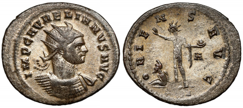 Aurelian (270-275 AD) Antoninian, Cyzicus Obverse: IMP C AVRELIANVS AVG Radiate,...