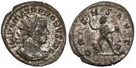 Probus (276-282 n.e.) Antoninian, Lugdunum Rare and desirable reverse type struck only at the Lugdunum mint during 2nd emission borrowed by Probus fro...