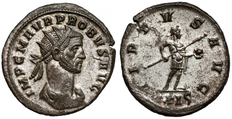 Probus (276-282 n.e.) Antoninian, Siscia Obverse: IMP C M AVR PROBVS AVG Radiate...