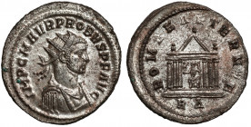 Probus (276-282 AD) Antoninian, Rome Beautiful example with full silvering! Guillemain cites only 4 examples of this exact variant! Obverse: IMP C M A...