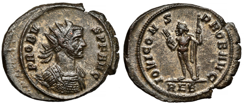 Probus (276-282 AD) Antoninian, Rome - AEQVITI series This coin is part of the f...