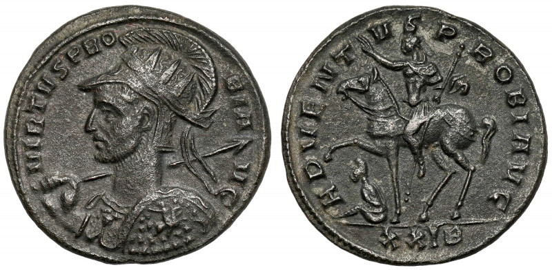 Probus (276-282 AD) Antoninian, Siscia Beautiful military bust of the finest sty...