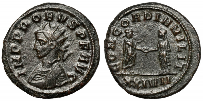 Probus (276-282 AD) Antoninian, Siscia Very rare and desirable consular bust typ...