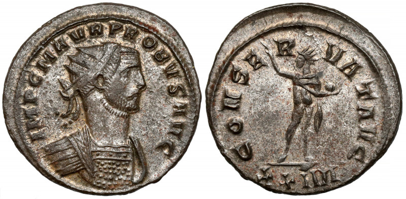 Probus (276-282 AD) Antoninian, Siscia Obverse: IMP C M AVR PROBVS AVG Cuirassed...