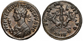 Probus (276-282 AD) Antoninian, Siscia - ex. Philippe Gysen Sol was the favorite and most frequently depicted God of the Roman pantheon in Probus' coi...