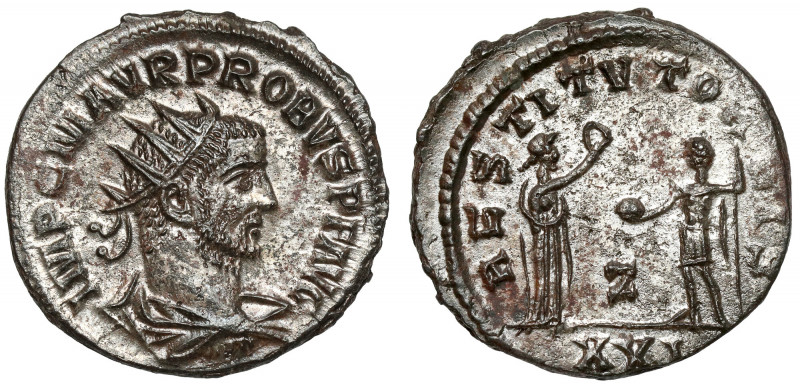 Probus (276-282 AD) Antoninian, Antioch Obverse: IMP C M AVR PROBVS P F AVG Radi...