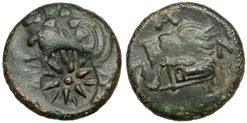 Greece, Thrace / Chersonesus, Panticapaeum (310-303 BC) AE20 - Countermarked Twe...