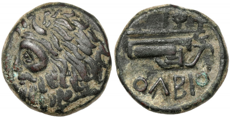 Greece, Thrace, Olbia (300-275 BC) AE23 Characteristic coin of a Greek colony lo...
