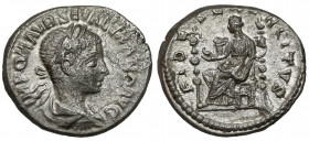 Alexander Sever (222-235 AD) AR Denarius, Eastern mint (?) Obverse: IMP C M AVR SEV ALEXAND AVG Laureate, draped, and cuirassed bust right
 Reverse: ...