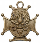 Krzyż Armii Ochotniczej 1920 - Kawaleria Ciekawe, nieformalne odznaczenie, na którego ustanowienie nie było żadnego dokumentu. Noszenie odznaczenia by...