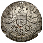 Odznaka, Zasłużonemu MSO 1918-1919 - Miejska Straż Obywatelska Odznaka ustanowiona i nadawana w 1919 r. członkom MSO, odpowiadającym na apel Komendy W...