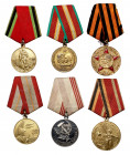 ZSRR - zestaw medali (6szt) 

RUSSIA RUSSLAND