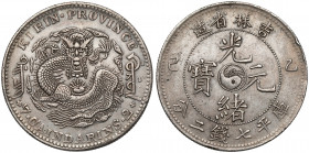 China, Kirin, Yuan / Dollar year 42 (1905) 
Grade: VF+ 

WORLD COINS - ASIA CHINA