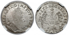 Russia, Elizabeth, Russian occupation of Eastern Prussia, 6 Groschen 1761, Konigsberg 
Grade: NGC MS62 

EUROPE WORLD COINS - RUSSIA RUSSLAND