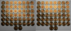 Russia, Red book, 10 rubles 1992 - lot (50pcs) Monety w stanach menniczych.&nbsp; 

EUROPE WORLD COINS - RUSSIA RUSSLAND