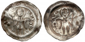 Magdeburg, Wilbrand von Käfernburg (1235-1254) Brakteat o.J.
Magdeburg, Wilbrand von Käfernburg (1235-1254) Brakteat bez daty Srebro, średnica 21,0 m...