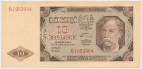 10 złotych 1948 - S Reference: Miłczak 136a
Grade: AU 

POLAND POLEN