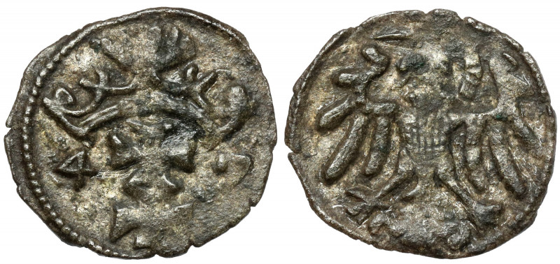 Zygmunt I Stary, Denar Gdańsk 1547 Rzadsza pozycja. Przedostatni rocznik denarów...