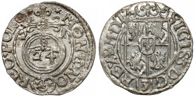 Zygmunt III Waza, Półtorak Bydgoszcz 1621 Piękne lustro. Odmiana SIGIS / POLO. 

 Reference: Górecki-Dudek 2110 (F1)
Grade: AU 

Sigismund III Va...