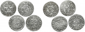 Zygmunt III Waza, Półtorak Bydgoszcz 1620-1623, zestaw (4szt) 1620 - st.2 1621 - st.2- 1622 - st.3+ 1623 - st.2+ 
Grade: VF+/XF+ 

Sigismund III Va...