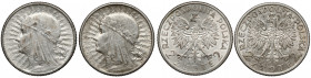 Głowa Kobiety 2 złote 1932 i 1934 (2szt) 
Grade: 2, 2+/XF+ 

POLAND POLEN