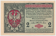 2 mkp 1916 Generał - B Reference: Miłczak 9b
Grade: XF+ 

POLAND POLEN POLAND POLEN GERMANY