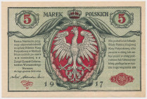 5 mkp 1916 Generał ...Biletów Piękny, naturalny.&nbsp; Reference: Miłczak 10
Grade: VF+ 

POLAND POLEN POLAND POLEN GERMANY