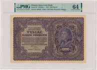1.000 mkp 1919 - II Serja Y (Mił.29c) Reference: Miłczak 29c
Grade: PMG 64 

POLAND POLEN